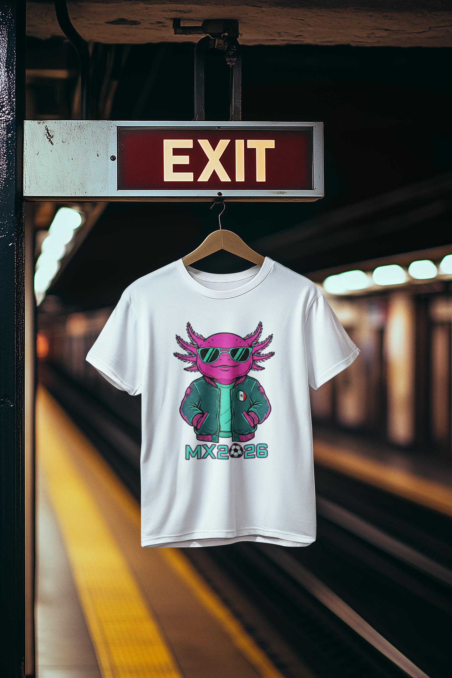 KROMA Playera Negra y Blanca — Ajolote Cyber | Cyber-México Streetwear